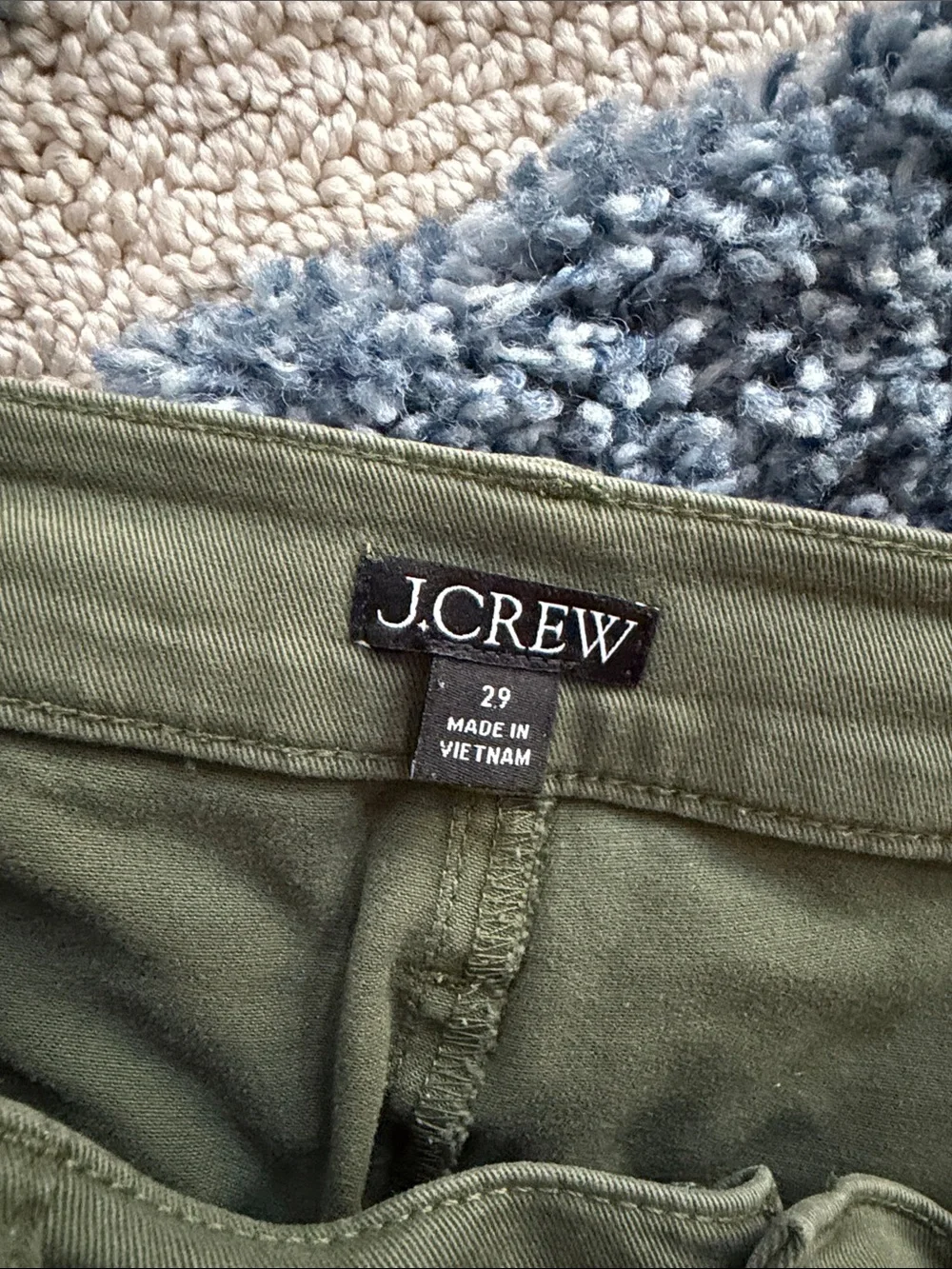 Gently Used…J. Crew Olive Green Utility Chinos